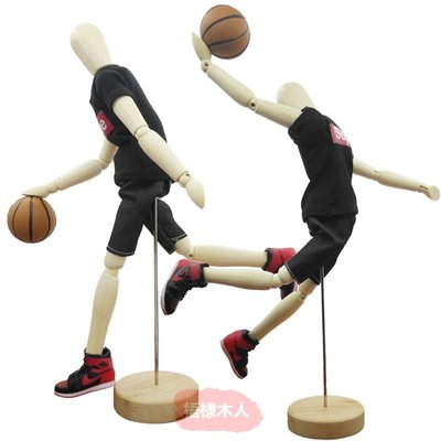 【熱賣精選】  籃球禮品籃球兵人模型擺件NBA球星擺件關節靈活造型可變球星手辦下單聯繫即時通報價