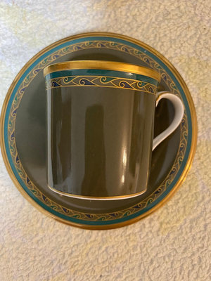 日本三大骨瓷則武noritake咖啡杯，近全新，可惜盤子有二