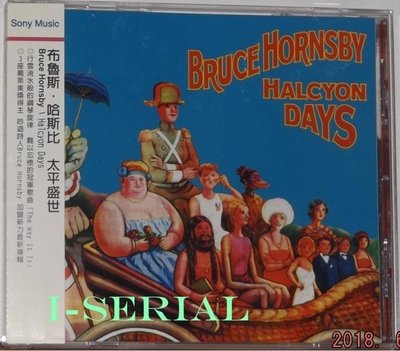正版CD / 布魯斯.宏斯比 - 太平盛世 / BRUCE HORNSBY - HALCYON DAYS
