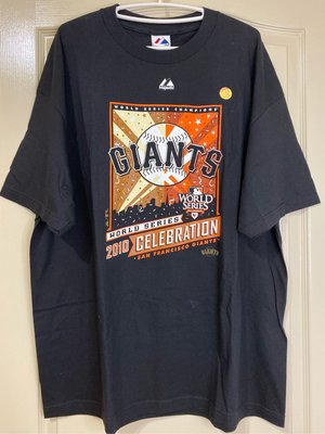 美國MLB職棒大聯盟2010世界大賽全新冠軍紀念T恤/降價出清為主
