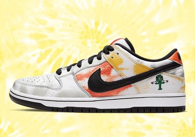 Nike SB Dunk Low Raygun Tie-Dye White BQ6832-101 代購附驗鞋