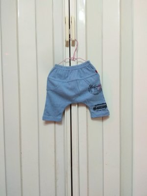 台灣製 藍色 小汽車 棉褲長褲 約0-3m