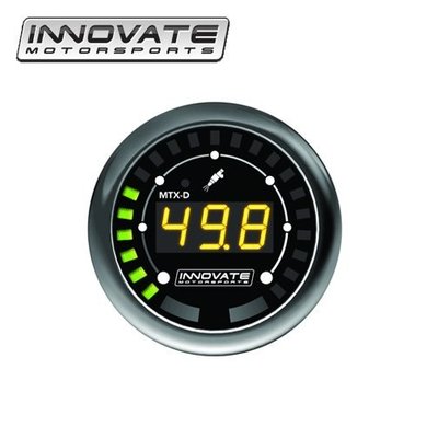 =1號倉庫= INNOVATE MTX-D 數位 汽油壓力錶 0-145 PSI 10 BAR