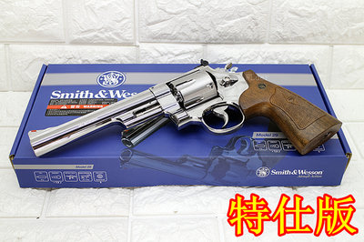[01] UMAREX Smith &amp; Wesson M29 6.5吋 左輪 CO2槍 特仕版 銀 ( 左輪槍轉輪BB槍