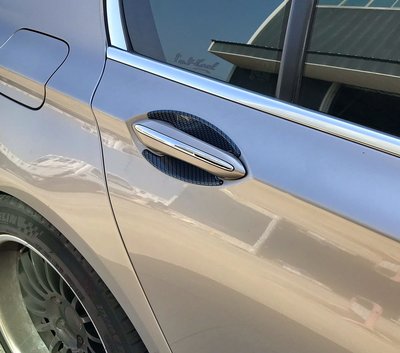 IDFR ODE 汽車精品 BMW 7系列 7-F01 09年式 卡夢紋門把內襯