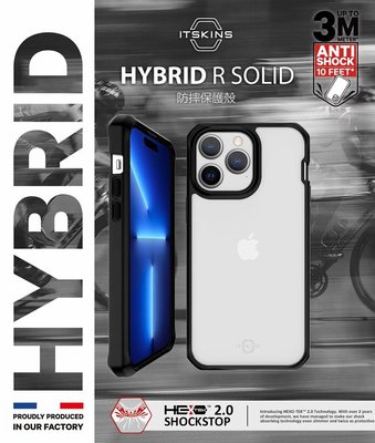 【 ANCASE 】 ITSKINS iPhone 14 Pro Max HYBRID R SOLID-防摔保護殼