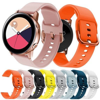 20mm官方款矽膠表帶運動表帶active2錶帶Amazfit BipS 2米動青春版realme watch手錶錶帶