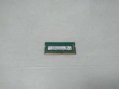 313 [大鋼牙二手3C]筆電記憶體 HYNIX DDR4-2400/8G ( 一元起標 )