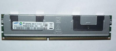 三星8GB REG ECC DDR3-1066 SAMSUNG 8G 4RX8 PC3L-8500R-07-10-H0