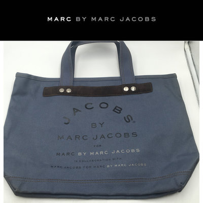 【皮老闆二店】二手真品MARC BY MARC JACOBS MBMJ 包包 手提包 帆布包 I310