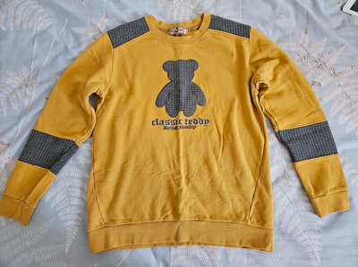 台灣專櫃 精典泰迪 Classic Teddy 黃色 長袖上衣 尺寸165 女童 兒童 童裝 ～二手八成新
