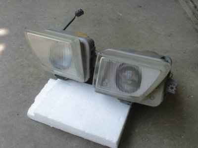 BENZ W129 R129 SL 1991-1995 (前期) 霧燈組 (有凸透鏡形式) (日本外匯拆車品) 0305120000