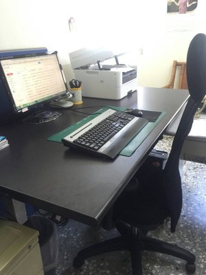 GL-160升降桌 含運組工廠直營 黑色噴砂無段式升降桌 升降桌 昇降桌 非 電動升降桌 非 密卡 Flexiwork