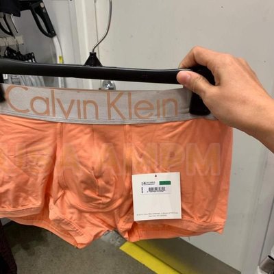 美國AMPM Calvin Klein男士CK STEEL MICROFIBER銀寬邊舒適短內褲U2716O 美國現貨