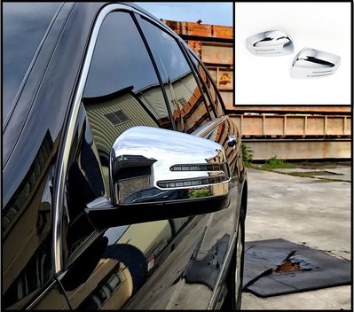 圓夢工廠 Benz 賓士 ML W164 ML320 ML350 ML400 10~12 改裝 鍍鉻 後視鏡蓋 後照鏡蓋
