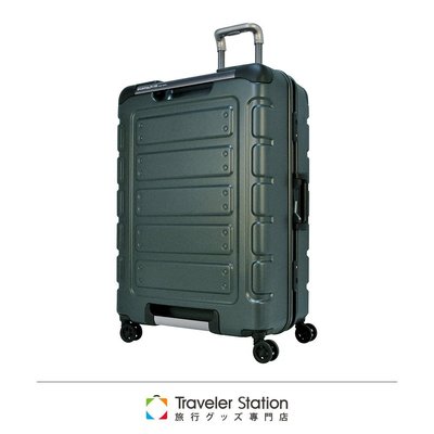 【Chu Mai】CROWN C-FE258 悍馬箱 行李箱 旅遊箱 商務箱 旅行箱 耐撞- 綠色(30吋)(免運)