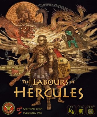 現貨送promo卡【小辣椒正版益智遊戲】海格力士的12試煉 The Labours of Hercules 繁中正版桌遊