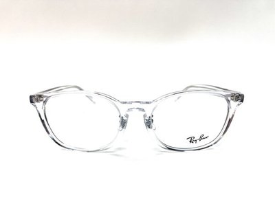 光寶眼鏡城(台南)Ray-Ban ,透明圓型塑版有金屬鼻座眼鏡*RB5386D-2001,LUXOTTICA公司貨