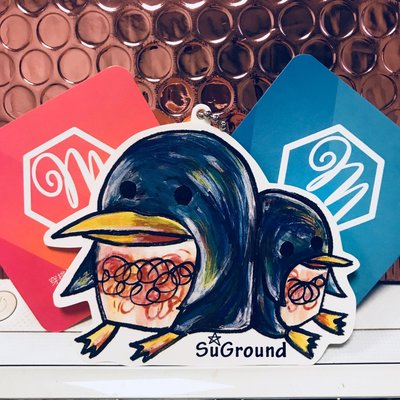 【CityMate X SuGround】親子企鵝造型悠遊卡 一卡通 iCash2.0 禮贈品 生日禮物 情人節 聖誕節