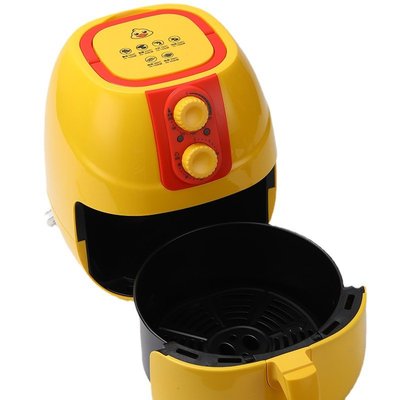 廠家批發小黃鴨空氣炸鍋  無油煙多功能6L大容量全自動智能烤箱-范斯頓配件工廠