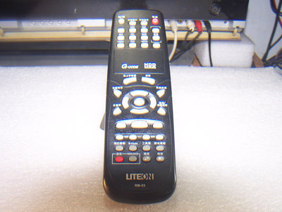 LITEON 硬碟式DVD錄放影機 遙控器RM-53(中文版)
