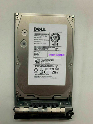 DELL MD3200 MD1200 MD3000 600GB存儲硬碟 600G 15K 3.5寸 SAS