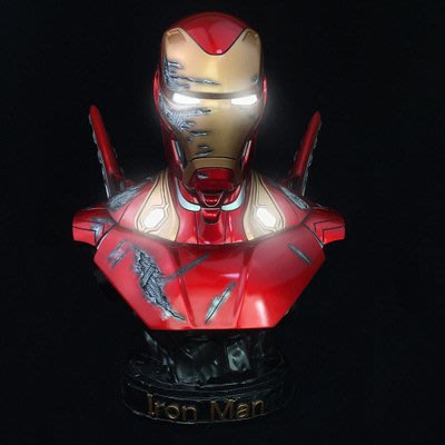 Iron MK50漫威鋼鐵俠MK46胸像 1/2GK手辦模型擺件復仇者聯盟人偶