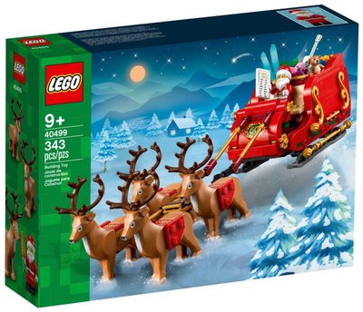 LEGO 樂高 40499 聖誕老人的雪撬