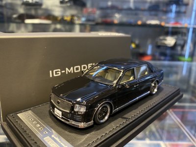 吉華科技@Ignition IG1729 Toyota Century UWG60 黑色 BB-Wheel 1/43