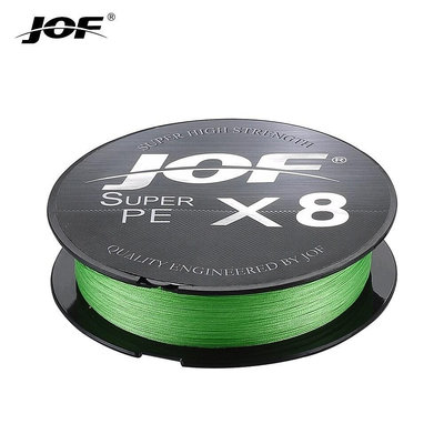 Jof Line 8 股超級 PE 線帶性能纖維高比重 150M 直徑:0.14-0.5mm 編織鯉魚線 2021NEW-SAINT線上商店