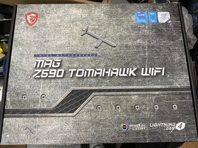 MSI MAG Z590 TOMAHAWK WIFI 主機板 全新 蘆洲可自取📌附購買證明📌自取價4590