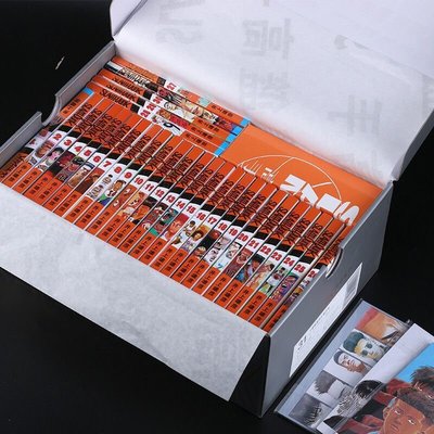 《灌籃高手》全套1-31冊 鞋盒版+擺臺 青少年青春熱血運動漫畫-爆款
