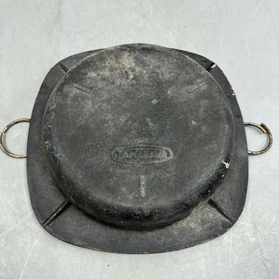 x日本南部鐵鍋精美鐵制浮雕雙耳鍋 壽喜鍋 吊鍋