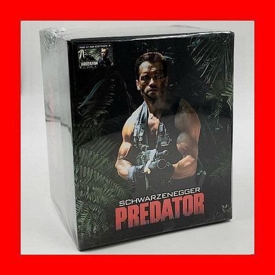 終極戰士1：四合一鐵盒禮盒典藏版(無碟片)Predator魔鬼終結者真實謊言阿諾史瓦辛格