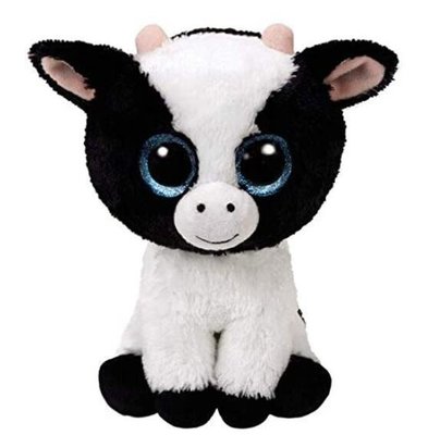 15561C 歐洲進口 好品質 限量品 可愛的 黑白色乳牛小牛牛寶寶 農場牧場動物抱枕布偶絨娃娃玩偶絨毛擺設品送禮物禮品