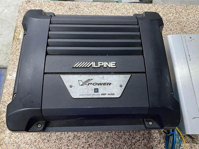 售 ALPINE SWD-2000 MRP-M350 主動式重低音喇叭 8吋