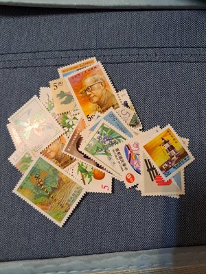 台灣郵票 寄信郵票 5元35枚賣165元