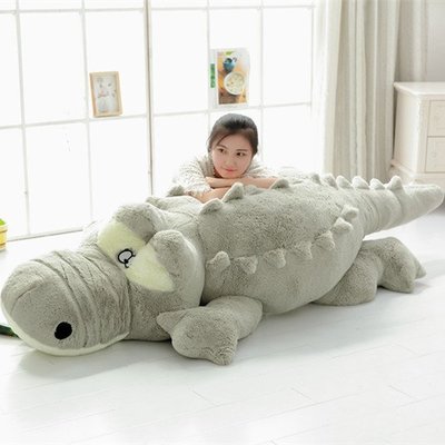 超大號鱷魚公仔毛絨玩具可愛布娃娃送生日禮物女生睡覺-默認最小規格價錢 其它規格請諮詢客服
