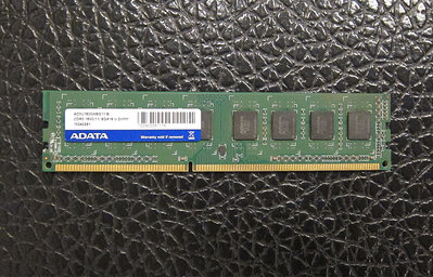 威剛 ADATA  DDR3 1600 8G 桌機記憶體  雙面顆粒 功能正常