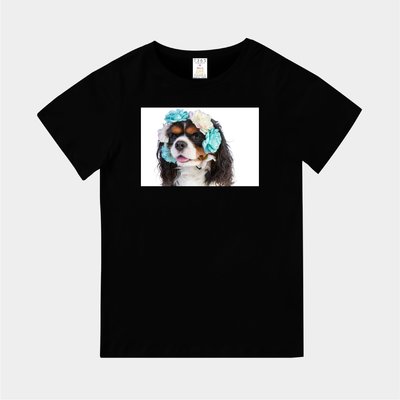T365 MIT 親子 T恤 T-shirt 短T 狗 DOG 英國可卡犬 English Cocker Spaniel