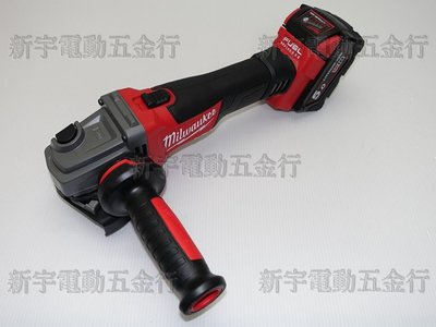 含稅【新宇五金工具行】美國 Milwaukee 米沃奇 M18CAG100X-0 18V鋰電無刷4"砂輪機！單主機