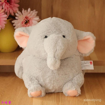 【多愛】可愛大象 毛絨玩具 兒童睡覺 安撫布娃娃 小象 玩偶公仔