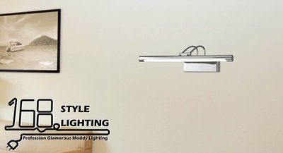 【168 Lighting】現代鍍鉻《LED壁燈》（兩款）GC 23380-2