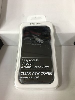 三重 Samsung Galaxy A5 (2017版) 原廠全透視感應皮套(限量出清)