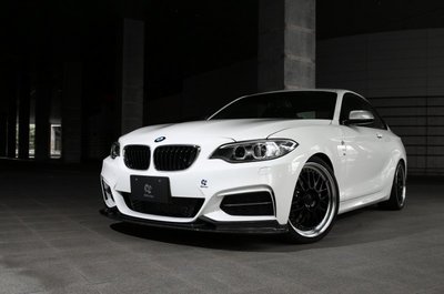 【YGAUTO】3D design BMW F22 M-sport 前唇擾流板