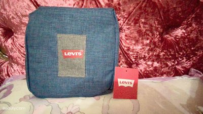 Levis’s 牛仔收納旅行袋 現貨 45*35cm 100%聚酯纖維