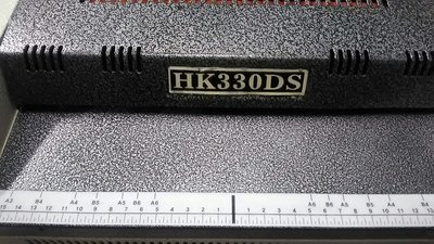 明亮牌HK330DS高階六支滾輪A3護貝機