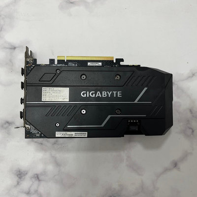 GIGABYTE 技嘉 GeForce GTX 1660 Ti OC 6G 電競顯示卡 型號Gv-N166TOC-6GD 二手保固中 免運費