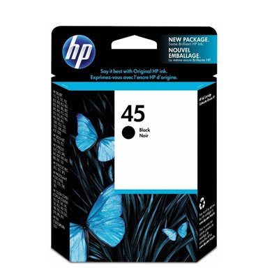 HP 原廠黑色墨水匣 51645AA 45號 適用 HP Deskjet 1125c/1180c/1220c/1280/9300/970cxi/990cxi
