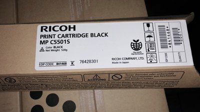 理光 Ricoh 彩色影印機 黑色原廠碳粉 MP C5001 MP C5501 MP C4001 MP C4501